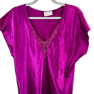California Dynasty Fuschia Vintage Size Medium